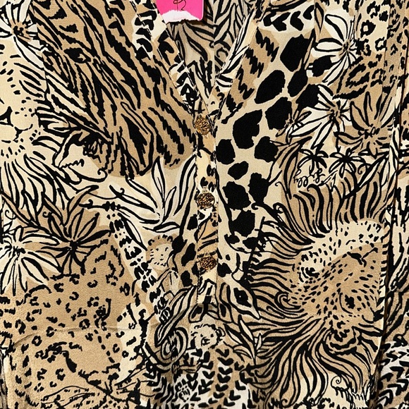 Animal print blouse - Picture 2 of 6